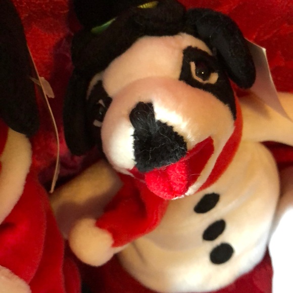 Big dogs small stuffed Christmas toys - Picture 5 of 6